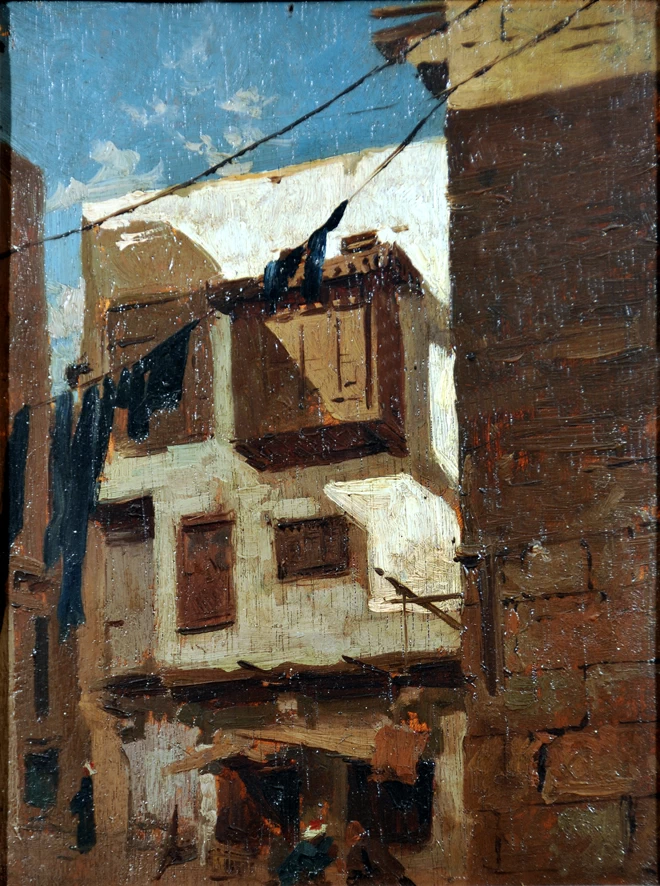 Angolo di città araba - Galleria Nazionale d'Arte Moderna, Roma